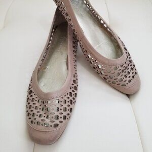 Ivanka Trump Women's 10M Perforated Ballet Flats